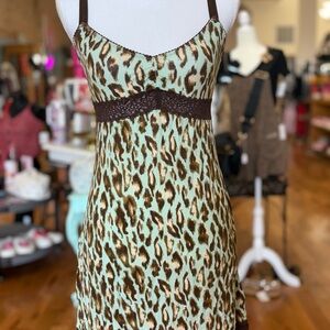 PJ Salvage Chamise Leopard Print Size Small
